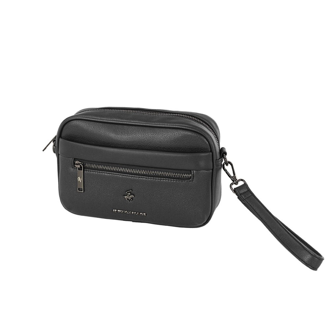 POCHETTE DA POLSO- BORSELLO UOMO BEVERLY HILLS POLO CLUB BH-8511 NERO