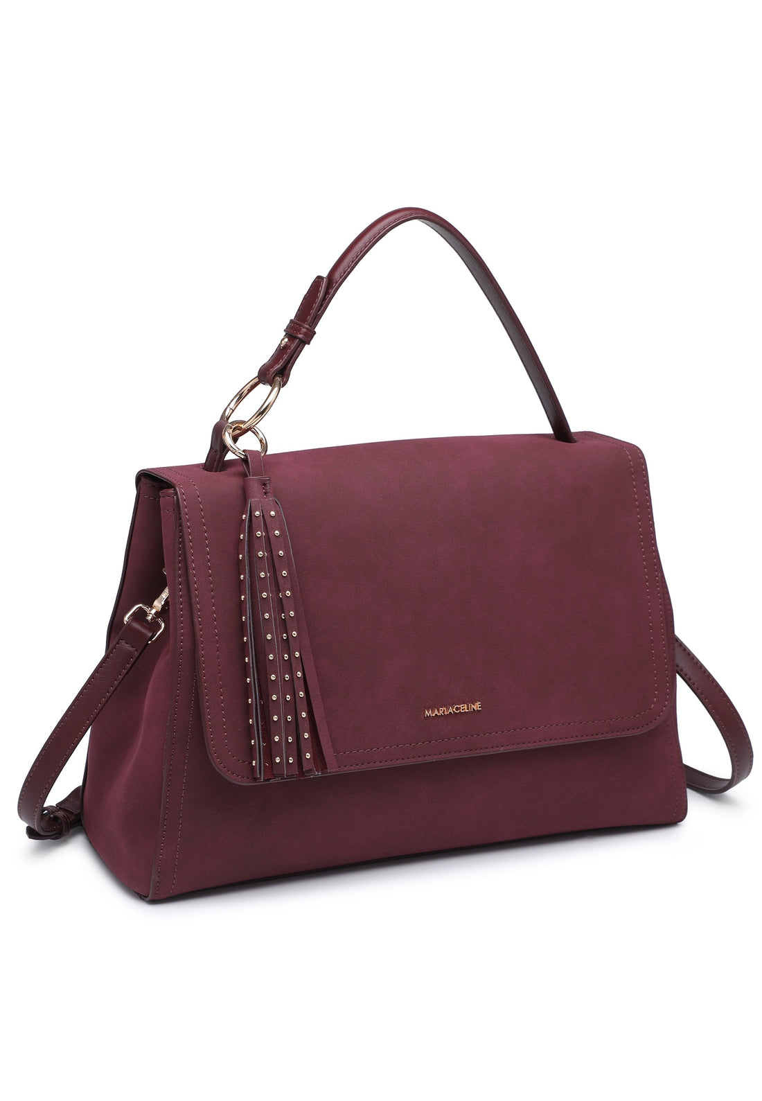 BORSA A MANO E TRACOLLA DONNA MARIACELINE VINTAGE MC6803-2 WINE