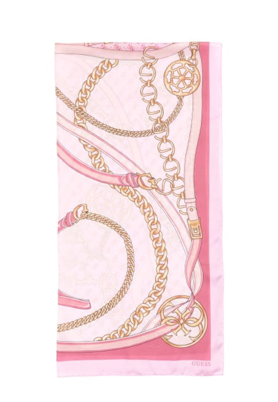 FOULARD GUESS DONNA RETTANGOLARE AW5339POL03 PINK