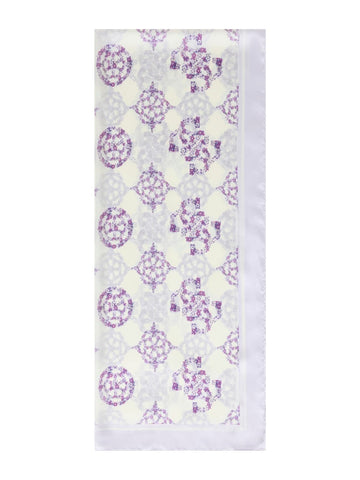 FOULARD GUESS DONNA RETTANGOLARE AW5490POL04 LILLAC