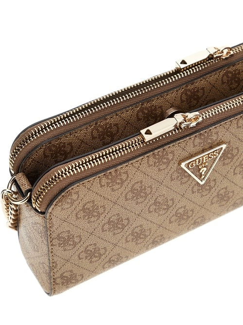 BORSA TRACOLLINA GUESS ECO ERICA ESG951012 LATTE LOGO