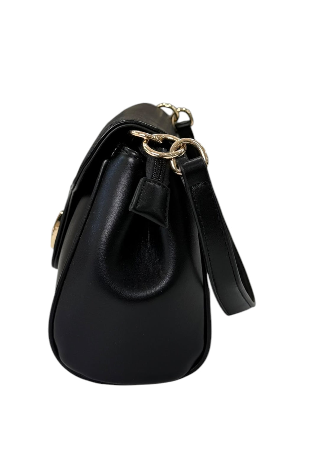 BORSA A SPALLA DONNA VERDE 16-0008548 NERO