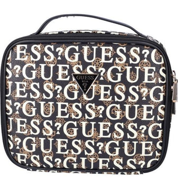 BEAUTY CASE NECESSAIRE DA VIAGGIO GUESS E9270045 BROWN MULTI