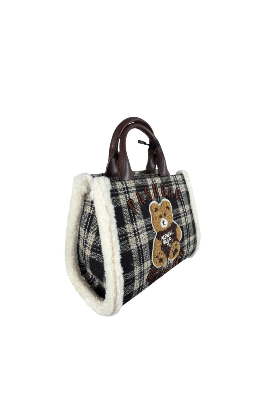 BORSA A MANO E TRACOLLA PICCOLA PASHBAG MINI MARGE 20159 SHEPHERD COURT BLACK