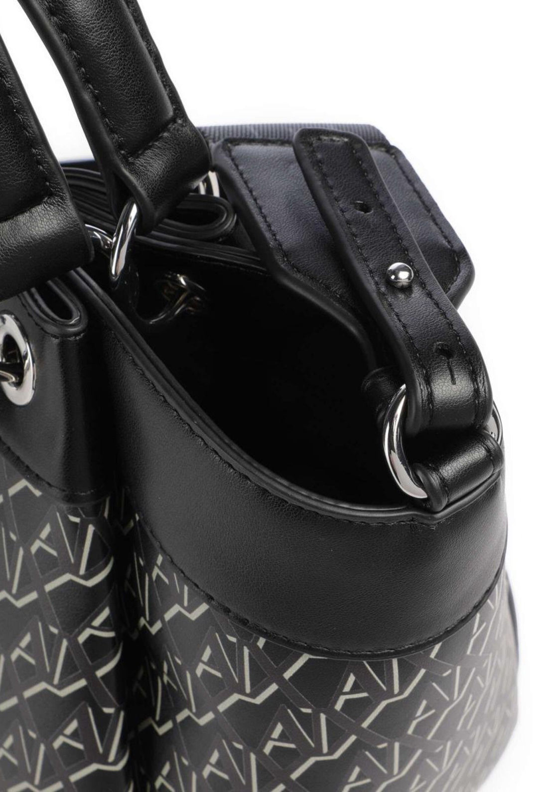 BORSA A MANO E TRACOLLA MEDIUM DONNA ARMANI EXCHANGE XW000393 AF17145 MC043 BLACK-BLACK