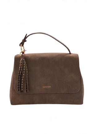 BORSA A MANO E TRACOLLA DONNA MARIACELINE VINTAGE MC6803-2 COFFEE