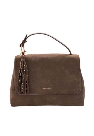 BORSA A MANO E TRACOLLA DONNA MARIACELINE VINTAGE MC6803-2 COFFEE