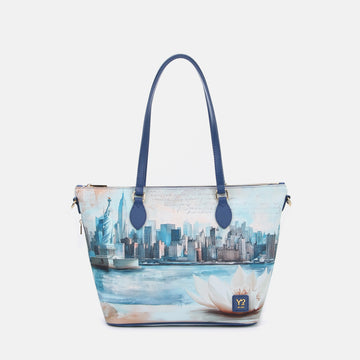 BORSA YNOT SHOPPING MEDIUM ART YES-396S6 LIBERTY JEANS