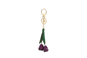 PORTACHIAVI IN PELLE DONNA YNOT PCH001S1 TULIPANI PLUM