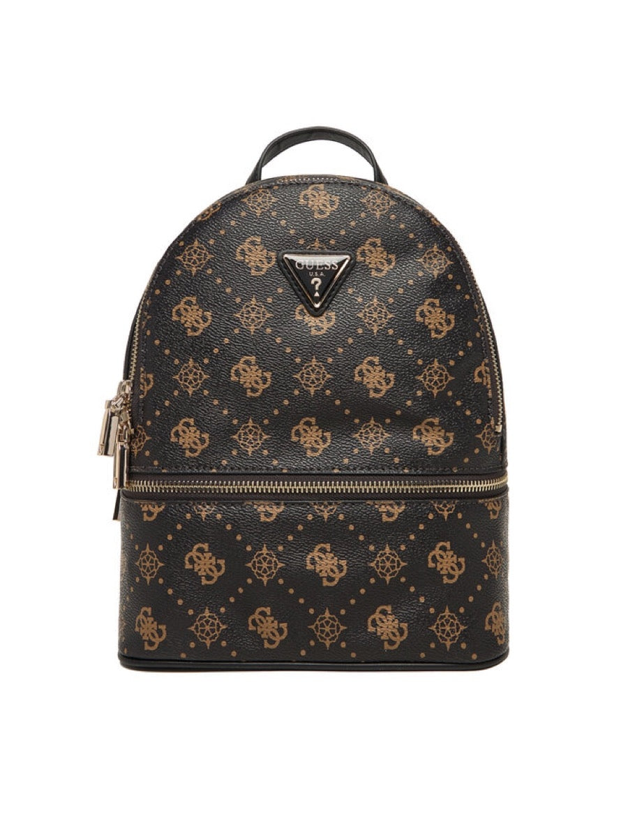 ZAINO DONNA GUESS SILIA TRAVEL GP9890032 ESPRESSO LOGO