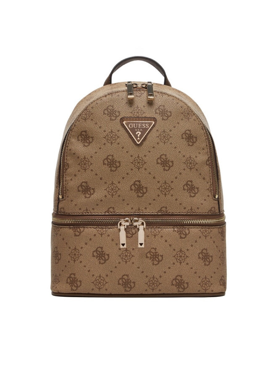 ZAINO DONNA GUESS SILIA TRAVEL GP9890032 LATTE LOGO