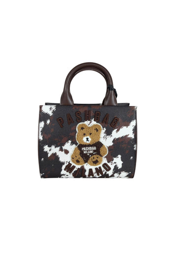 BORSA A MANO E TRACOLLA PICCOLA PASHBAG MINI MARGE 20133 SHEPHERD COW