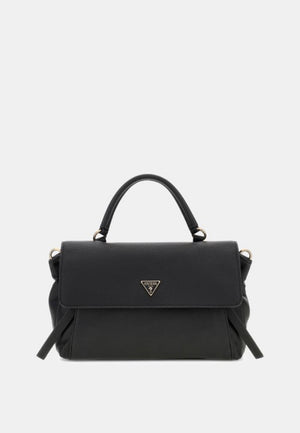 BORSA A MANO E TRACOLLA DONNA GUESS DEVON BG974520 BLACK