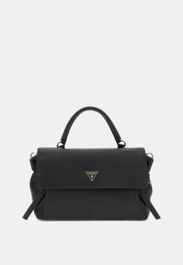 BORSA A MANO E TRACOLLA DONNA GUESS DEVON BG974520 BLACK