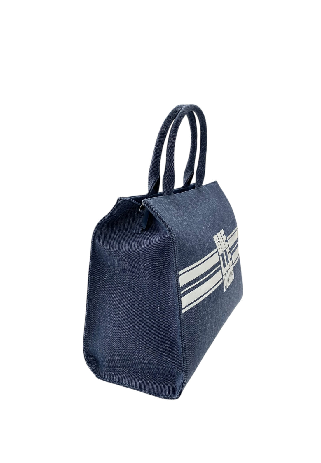 BORSA A MANO E TRACOLLA GAELLE GAACW03111 BLU DENIM