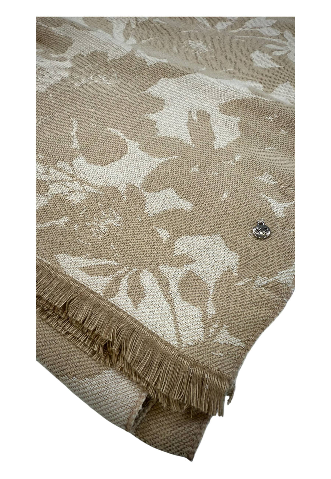 SCIARPA DONNA YNOT FLOWER FLO-101F6 ALMOND