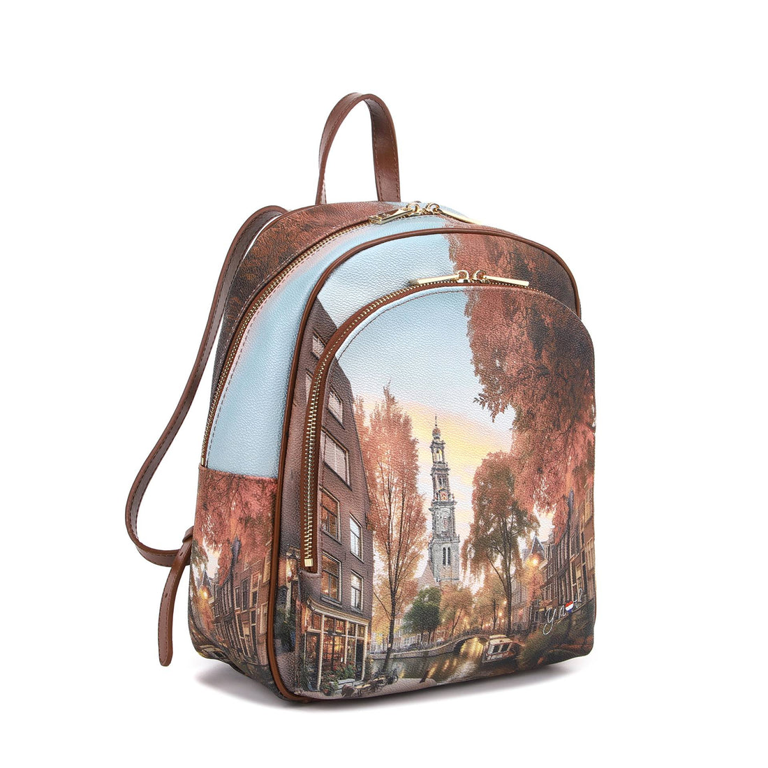 ZAINO DONNA GRANDE YNOT YES-579F7 AMSTERDAM LIGHTS