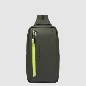 MONOSPALLA -ZAINO PIQUADRO UOMO CA6466C20W VERDE