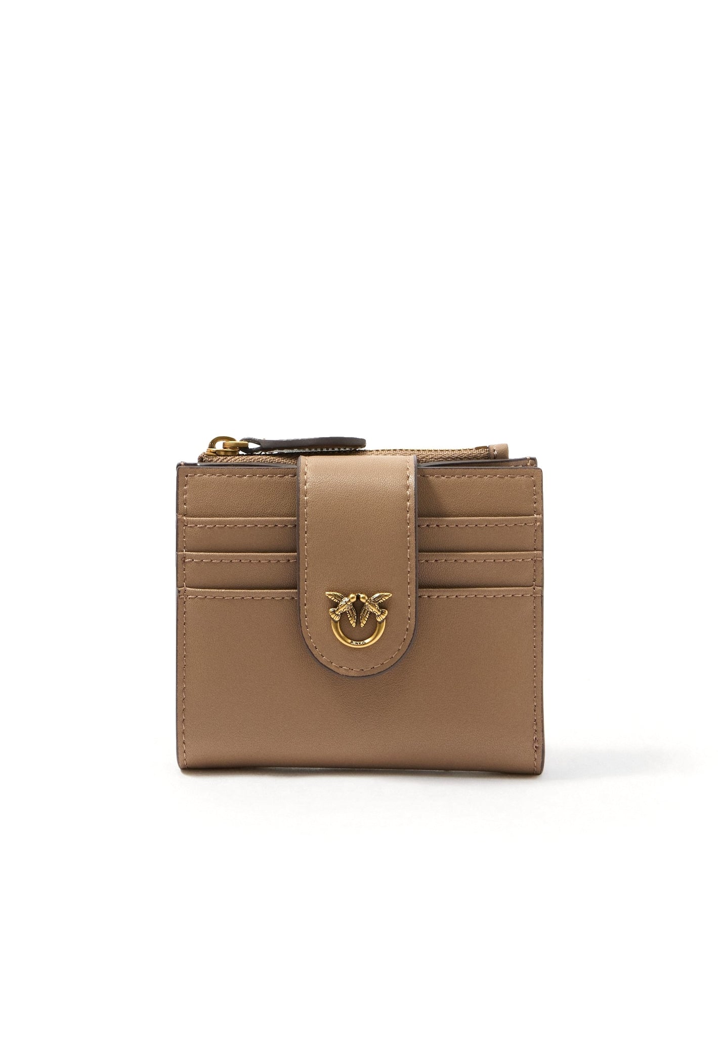 PORTAFOGLIO PINKO PICCOLO MULTI PURPOSE WALLET 103610 A0F1 D01Q BEIGE BISCOTTO ZENZERO