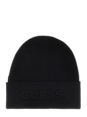 GUESS AW5179POL01 BLACK WOMEN'S HAT