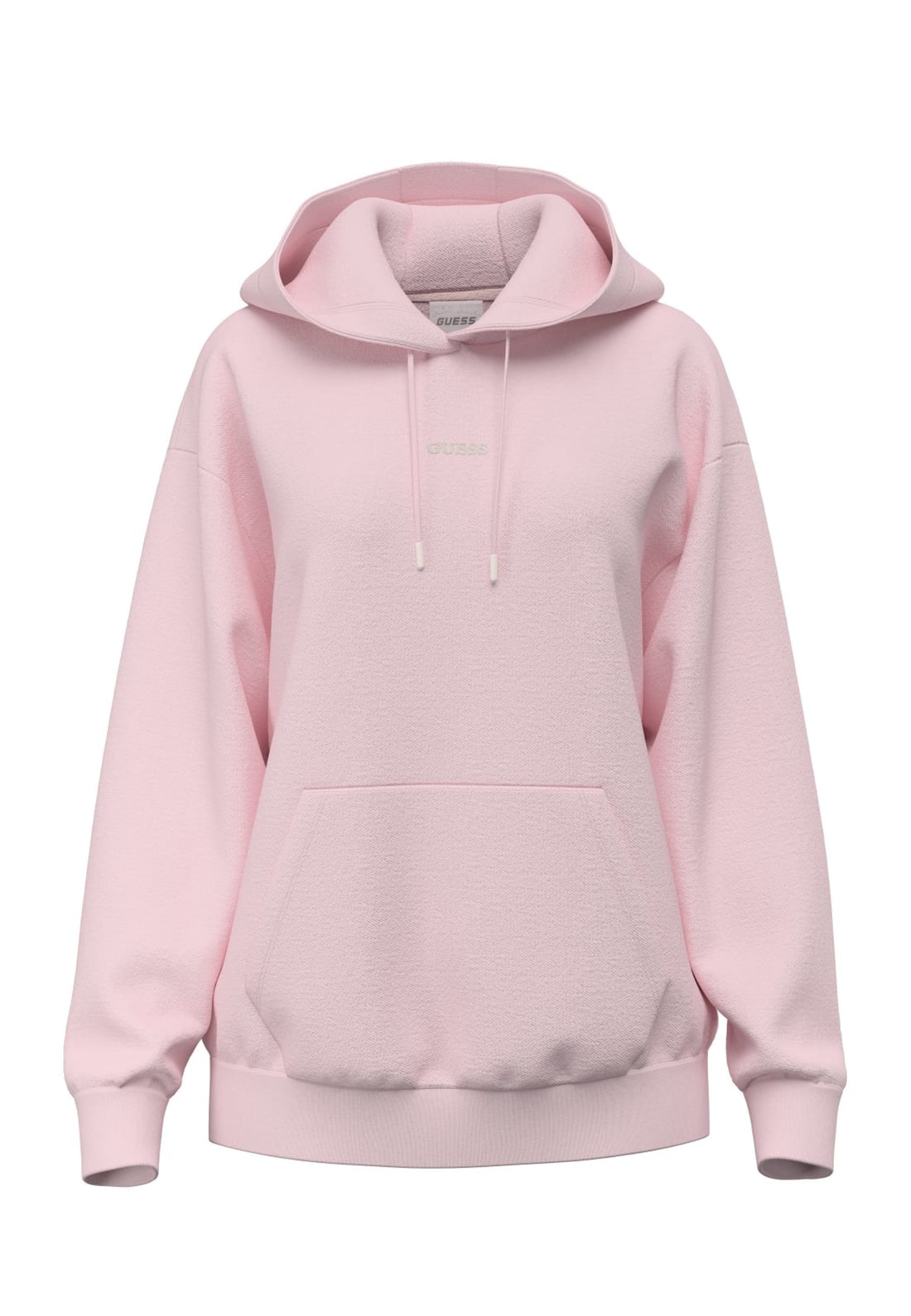 FELPA CON CAPPUCCIO DONNA GUESS V6BQ17K6354 A60W ROSA