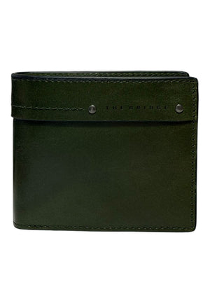 PORTAFOGLIO UOMO THE BRIDGE PICCOLO SENZA MONETE 01314601 00G VERDE