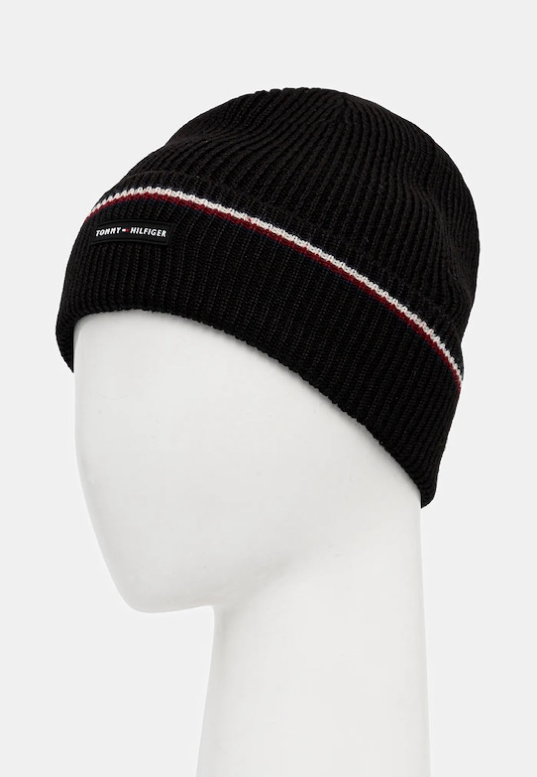 CAPPELLO CUFFIA UOMO TOMMY HILFIGER AM0AM13587 BDS NERO