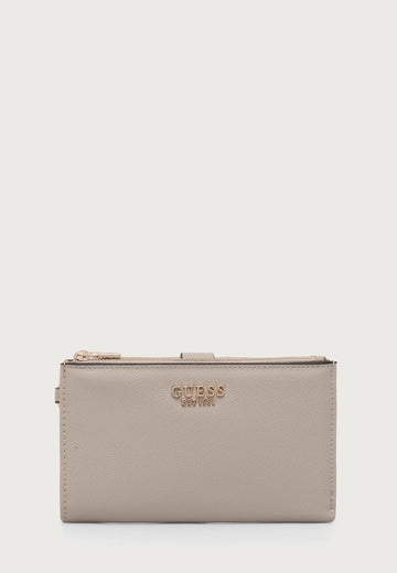 PORTAFOGLIO LUNGO DONNA GUESS AMORETTE BG7898157 TAUPE