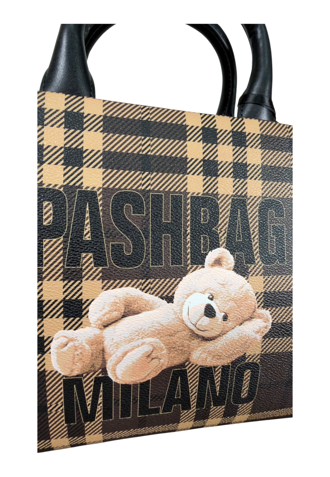 BORSA A MANO E TRACOLLA PASHBAG MARGE 20130 NERO