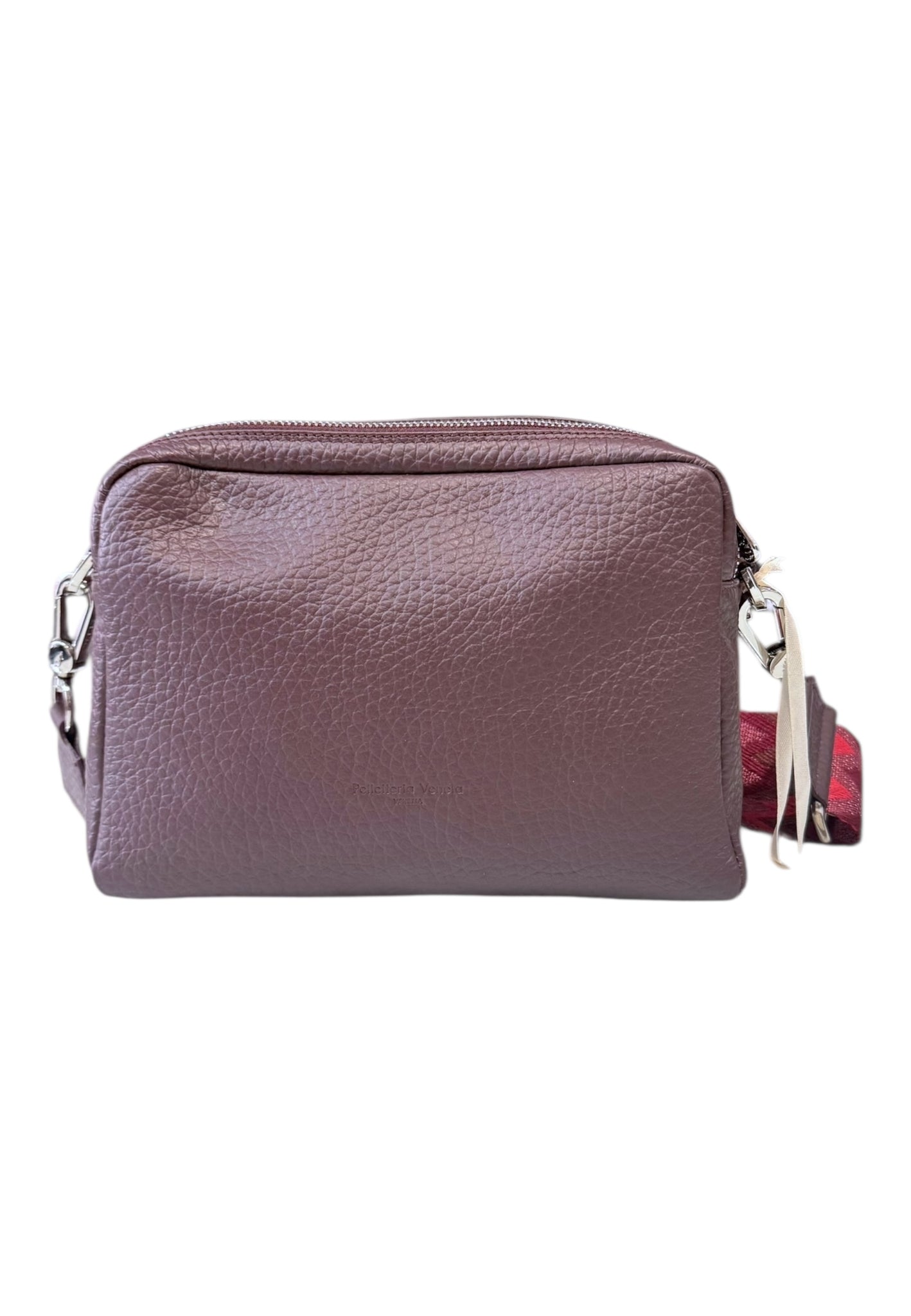 BORSA CAMERA BAG DONNA PELLETTERIA VENETA V25315 BORDEAUX