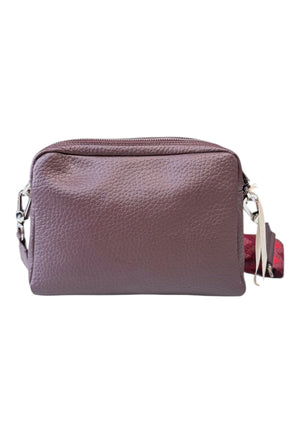 BORSA CAMERA BAG DONNA PELLETTERIA VENETA V25315 BORDEAUX