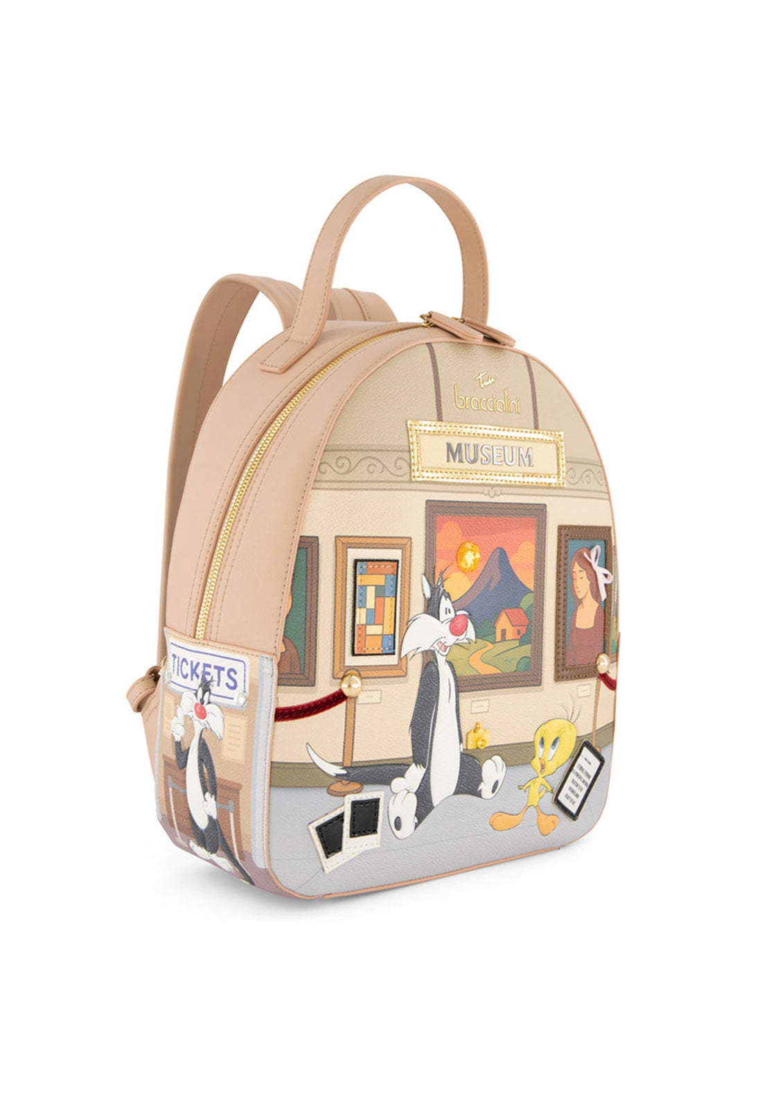 ZAINO DONNA BRACCIALINI ALLROUND LT293 BEIGE