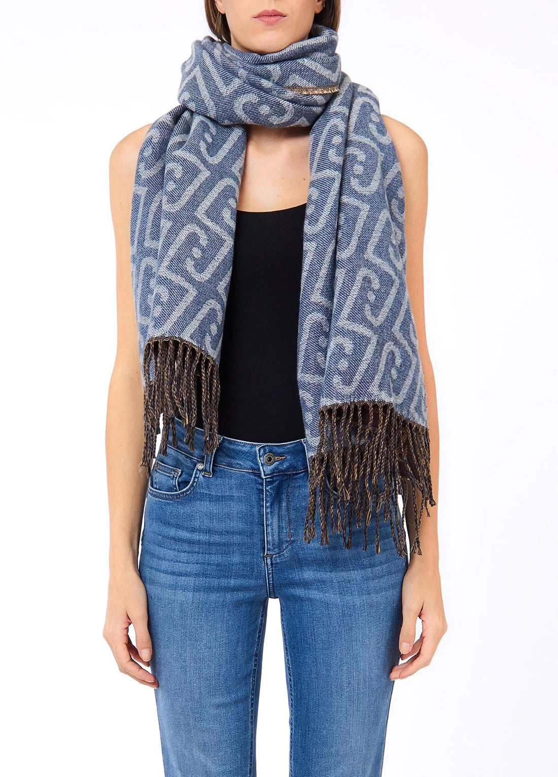 SCIARPA DONNA LIU-JO 2F6031_T2742 00737 DENIM