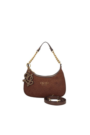 BORSA HOBO A SPALLA E TRACOLLA LIU-JO EMATITE AF6207_T706A TABACCO