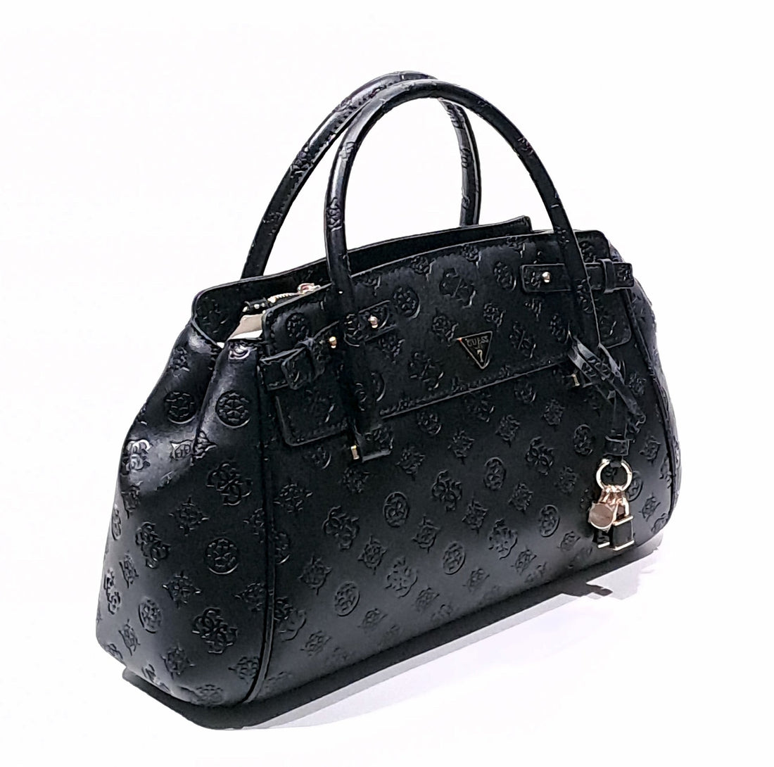 BORSA A MANO E TRACOLLA DONNA GUESS DIANA PD972706 BLACK LOGO
