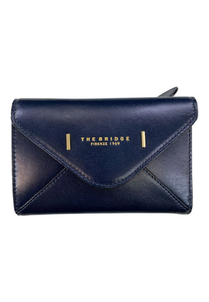 PORTAFOGLIO DONNA MEDIO THE BRIDGE FRIDA 01813501 YH BLU