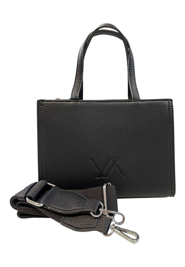 BORSA A MANOE TRACOLLA PICOLA DONNA VERDE 16-0008193 NERO