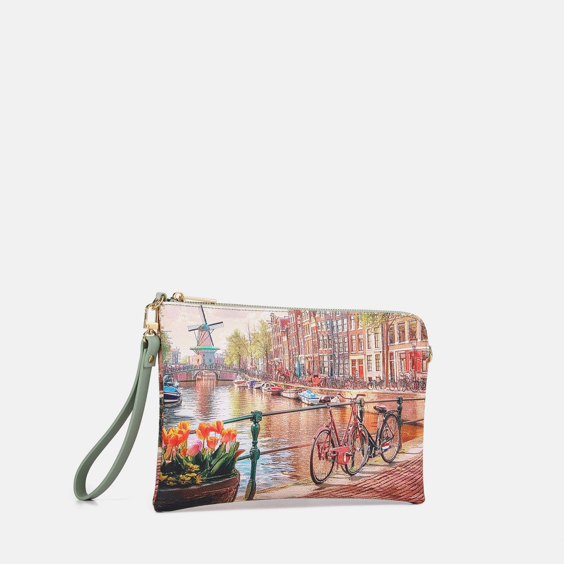 BORSA POCHETTE-TRACOLLINA  YNOT YES-303S6 AMSTERDAM WINDMILL