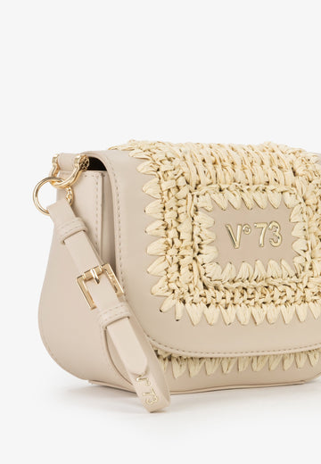 BORSA TRACOLLINA V°73 ALISYA 73BS9M304 OFF WHITE