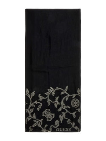 PASHMINA GUESS DONNA RETTANGOLARE AW5094VIS03 BLACK