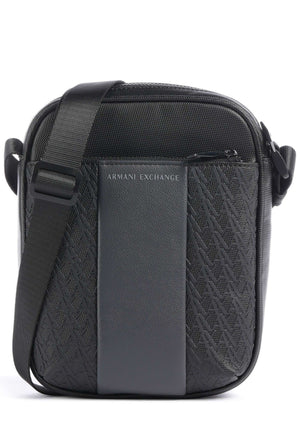 BORSELLO TRASVERSALE UOMO ARMANI EXCHANGE XM003174 AF26691 MC028 BLACK-FORGED IRON