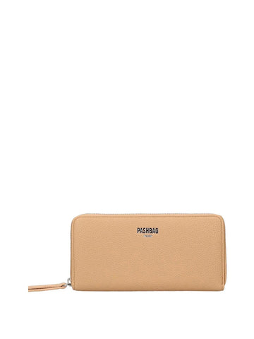 PORTAFOGLIO ZIP AROUND DONNA PASHBAG BRIGITTE 17355 BEIGE