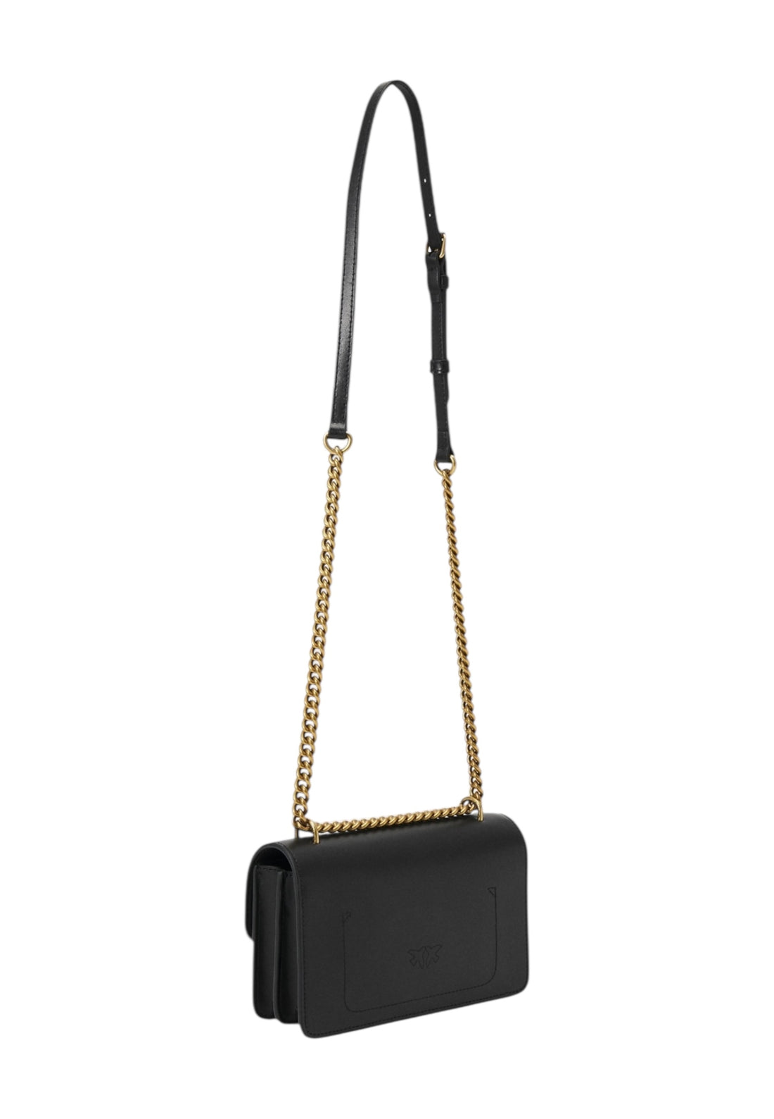 PINKO LOVE ONE MINI BAG 100074 A0F1 BLACK-GOLD