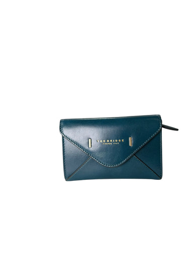 PORTAFOGLIO DONNA MEDIO THE BRIDGE FRIDA 01813501 00E PETROLIO