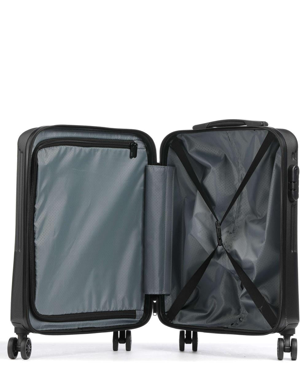 VALIGIA BAGAGLIO A MANO TRAVELITE BALI 72347 NERO 55 CM