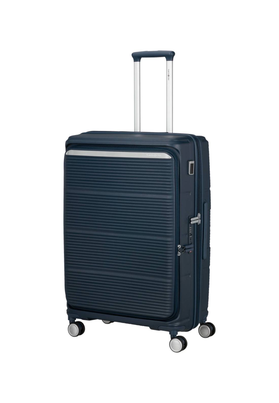 VALIGIA TROLLEY SAMSONITE MEDIA PARALUX 156525 MIDNIGHT NAVY 67 CM