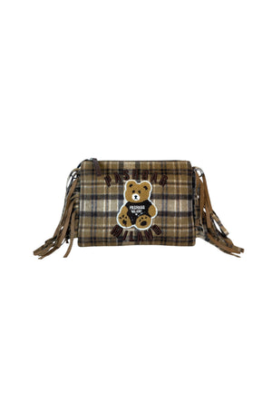 BORSA POCHETTE-TRACOLLINA PASHBAG SOPHIE 20460 SHEPHERD YARD BEIGE