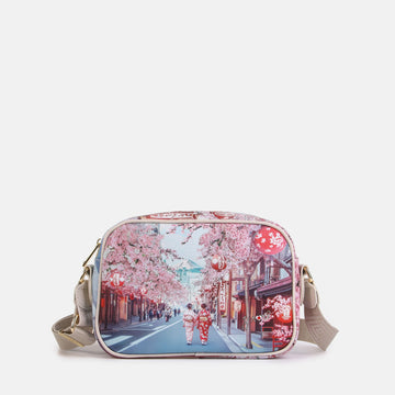 BORSA CAMERA BAG TRACOLLA DONNA YNOT YES-310S6 TOKYO SAKURA