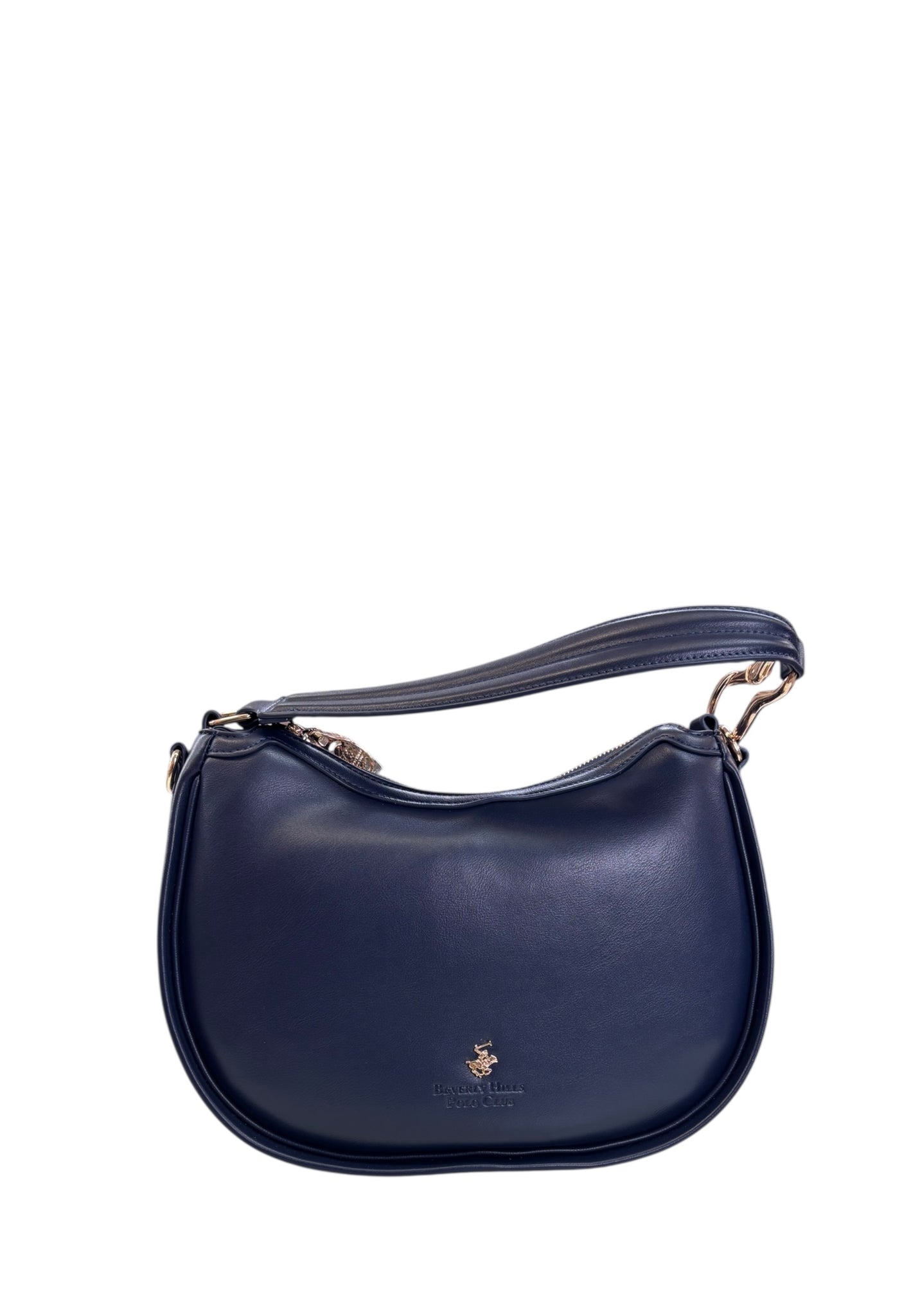 BORSA A SPALLA E TRACOLLA DONNA BEVERLY HILLS POLO CLUB BH-4281 BLU