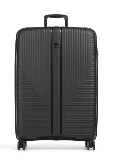VALIGIA TROLLEY RIGIDO GRANDE TRAVELITE AIR STRIPE 7000349 NERO